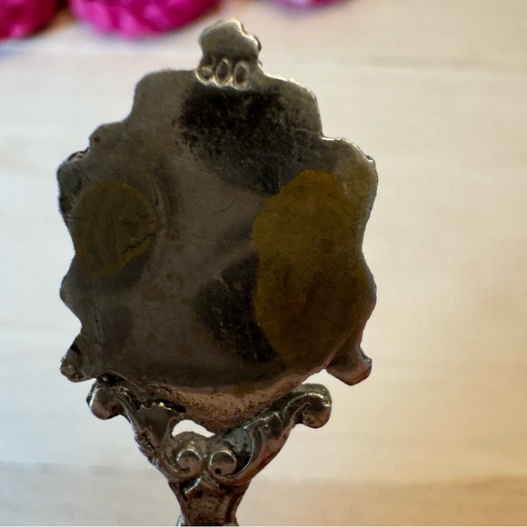 800 Silver Vintage Germany Enamel "Cologne / Köln" Coat of Arms Spoon - Picture 7 of 8